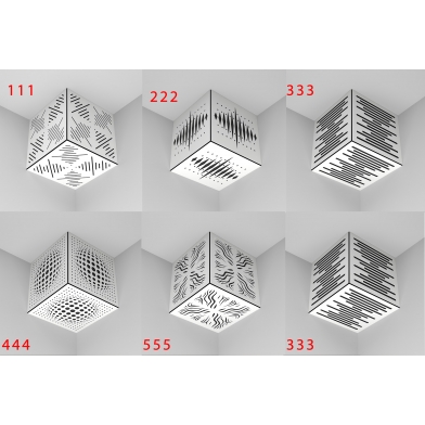 Купить басовая ловушка куб ecosound lotus wood 250x250x250 цвет в ассортименте по низкой цене